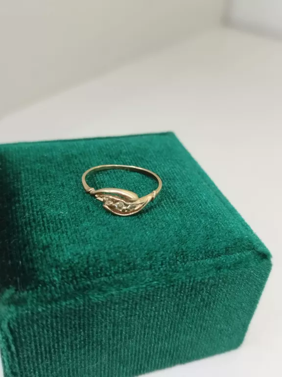 ZŁOTY PIERŚCIONEK R12 ZŁOTO 585