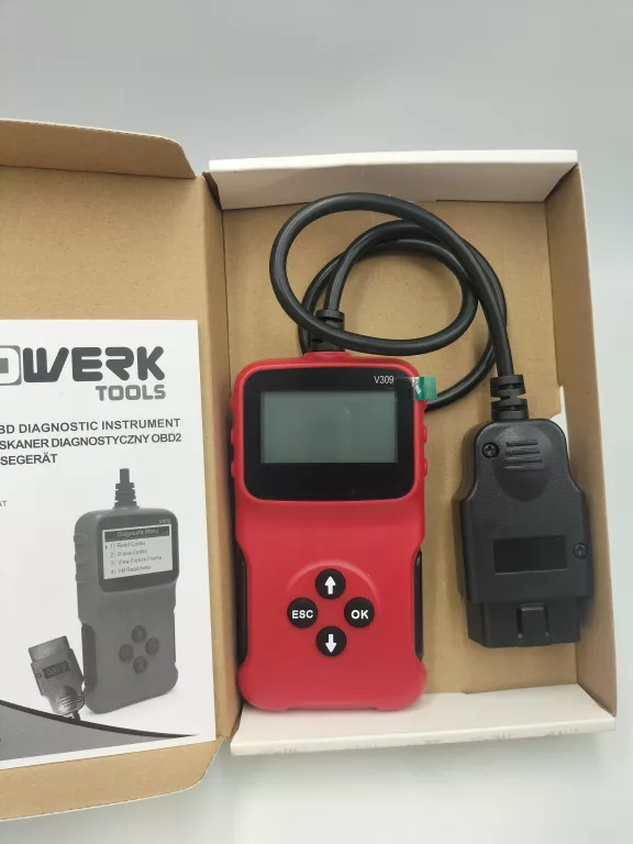 SKANER DIAGNOSTYCZNY OBD2 PROWERK