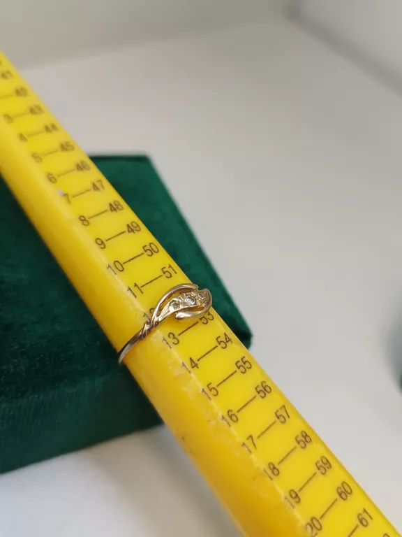 ZŁOTY PIERŚCIONEK R12 ZŁOTO 585