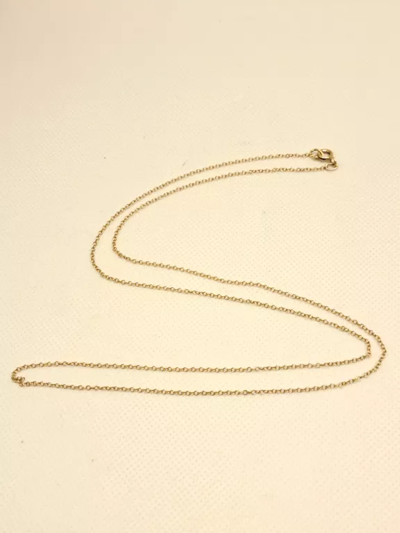 ZŁOTY ŁAŃCUSZEK PRÓBY 585 2,69G 62CM