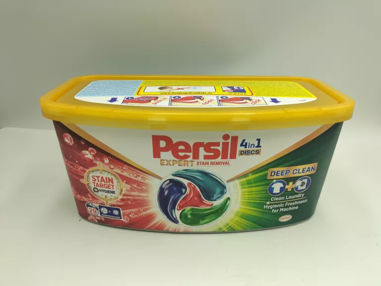 KAPSUŁKI DO PRANIA PERSIL DISCS EXPERT STAIN REMOVAL 29 SZT