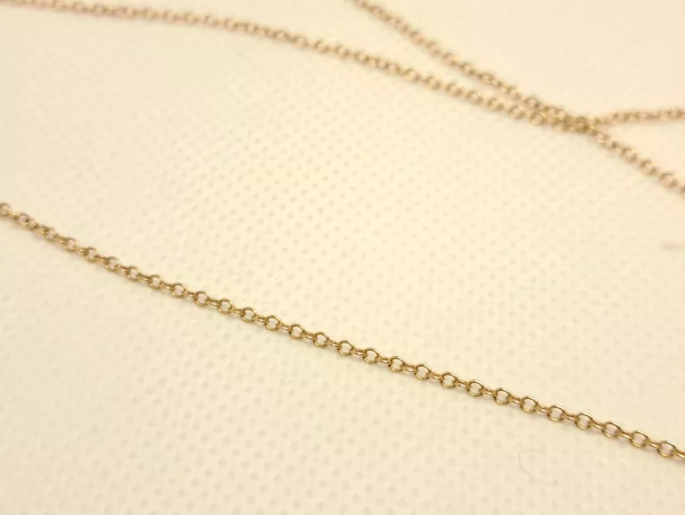 ZŁOTY ŁAŃCUSZEK PRÓBY 585 2,69G 62CM