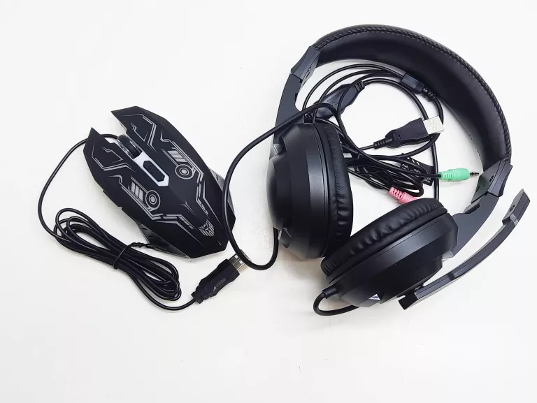 ZESTAW DLA GRACZA SŁUCHAWKI I MYSZ LIOCAT