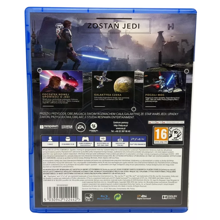 STAR WARS JEDI: UPADŁY ZAKON PLAYSTATION 4