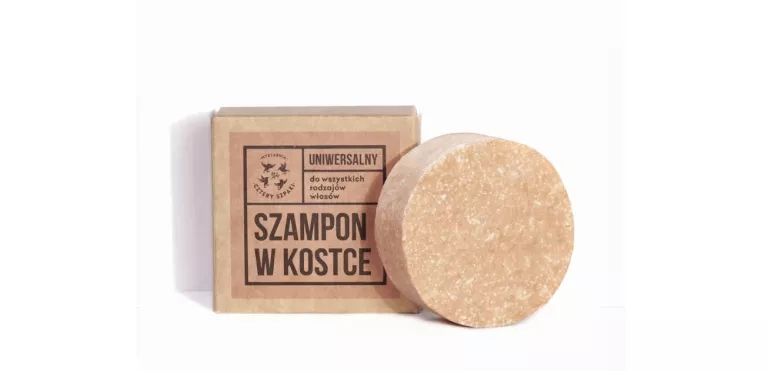 SZAMPON W KOSTCE CZTERY SZPAKI 75G NATURALNY WEGAŃSKI DO WŁOSÓW
