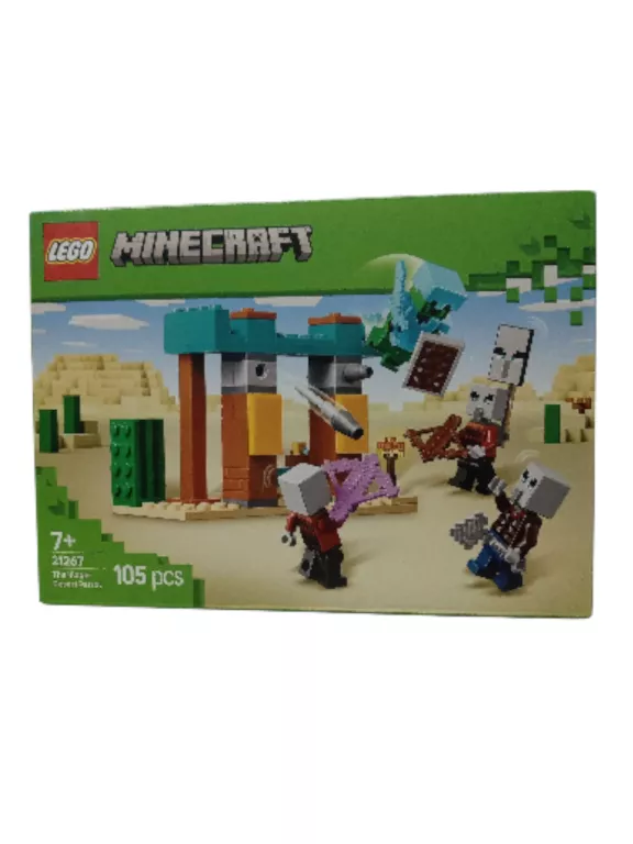 LEGO MINECRAFT 21267 PUSTYNNY PATROL ZŁOSADNIKÓW