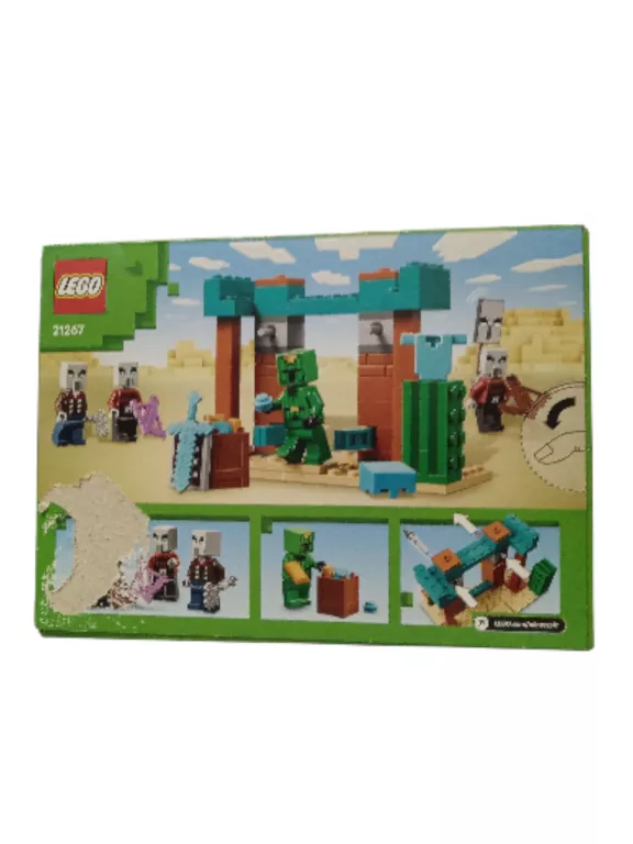 LEGO MINECRAFT 21267 PUSTYNNY PATROL ZŁOSADNIKÓW