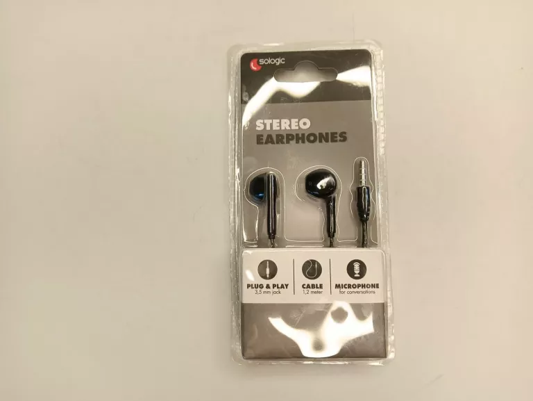 SŁUCHAWKI SOLOGIC JACK 3,5MM