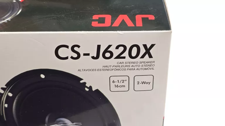 GŁOŚNIKI SAMOCHODOWE DWUDROŻNE JVC CS-J620X