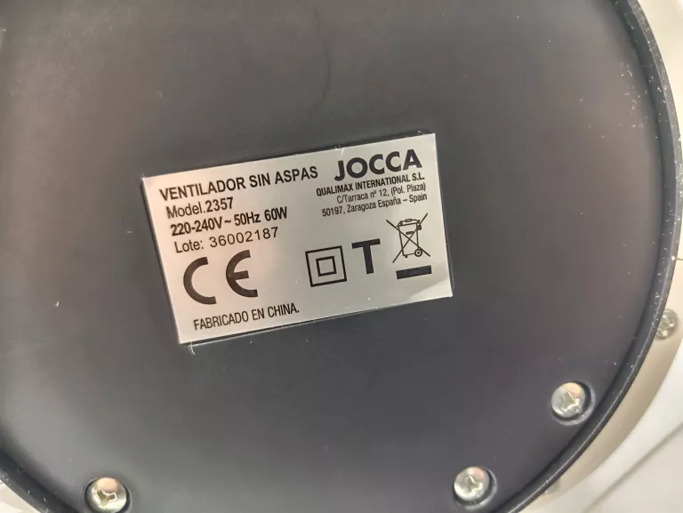 WENTYLATOR PODŁOGOWY PODŚWIETLANY JOCCA 2357