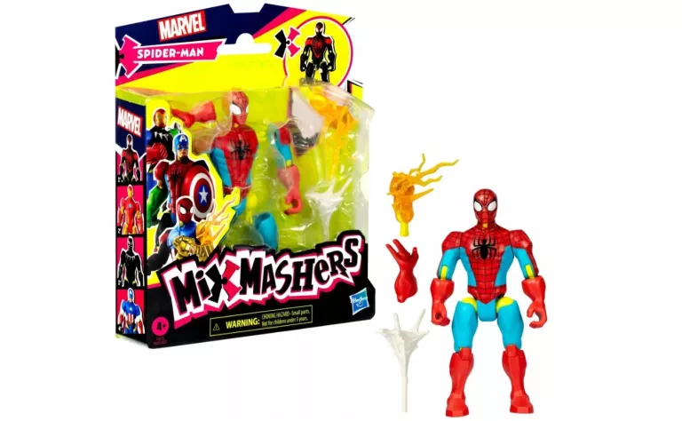FIGURKA SPIDER MAN 12 CM AVENGERS F9213 HASBRO MARVEL MIXMASHERS