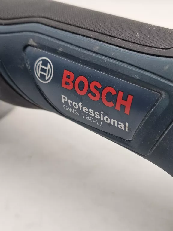 SZLIFIERKA BOSCH GWS180-LI + 2 AKU + ŁAD