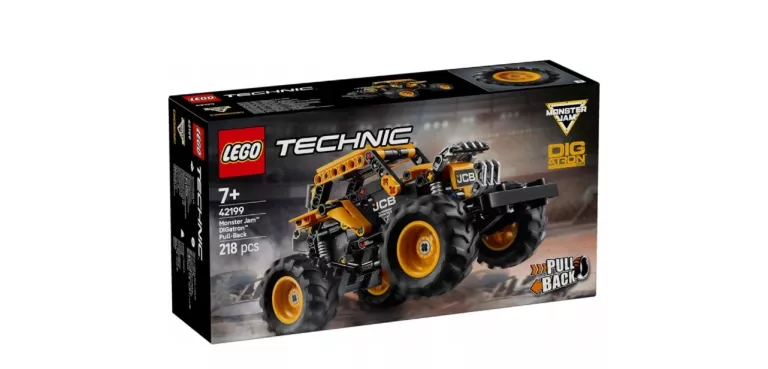LEGO TECHNIC 42199 MONSTER JAM DIGATRON Z SILNIKIEM NAWIJAJĄCYM