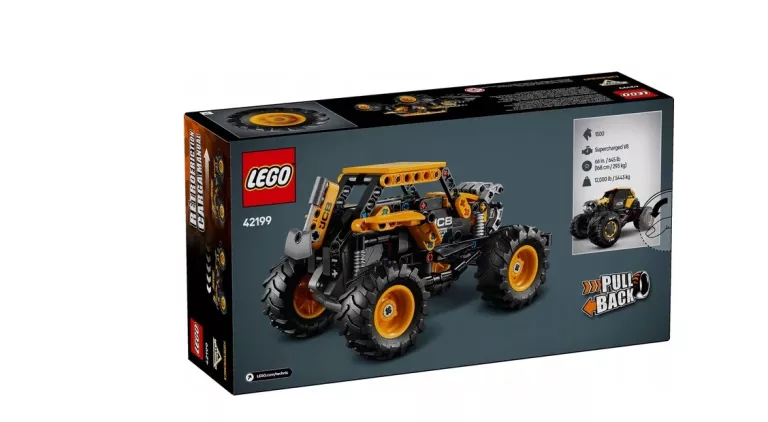 LEGO TECHNIC 42199 MONSTER JAM DIGATRON Z SILNIKIEM NAWIJAJĄCYM