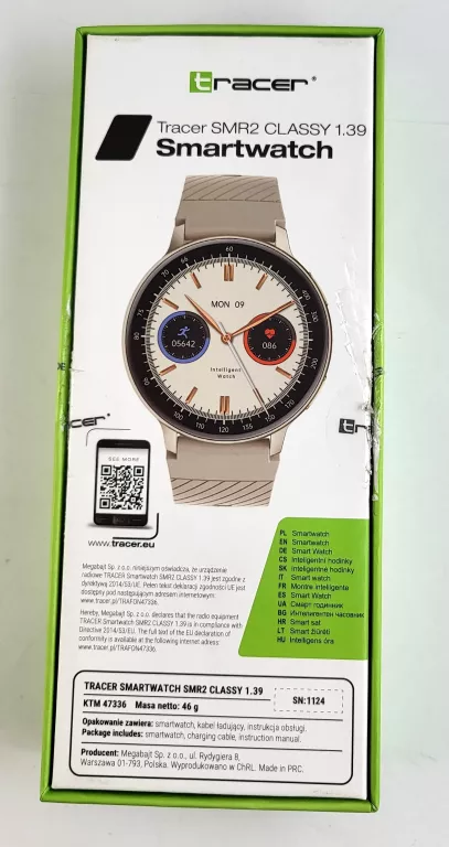 SMARTWATCH TRACER SMR2 CLASSY 1.39