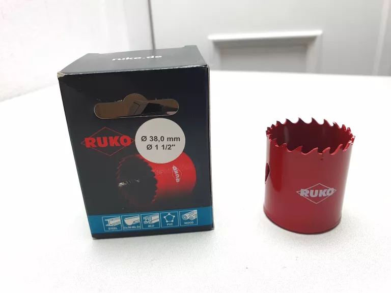 OTWORNICA 38MM BI-METAL - PIŁA OTWOROWA HSS 106038 RUKO