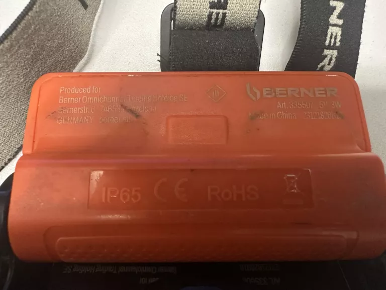 LATARKA CZOŁÓWKA BERNER 335508