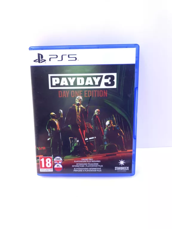 PAY DAY 3 DAY ONE EDITION PS5