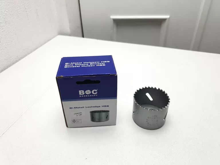 OTWORNICA O 54,0 MM, HSS BI-METAL, 4-6 TPI, KARTON BOHRCRAFT