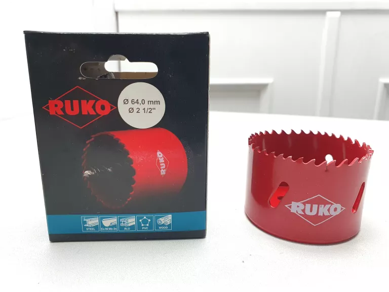 OTWORNICA RUKO BI-METAL DREWNO 64MM 1/2 106064 1 SZT