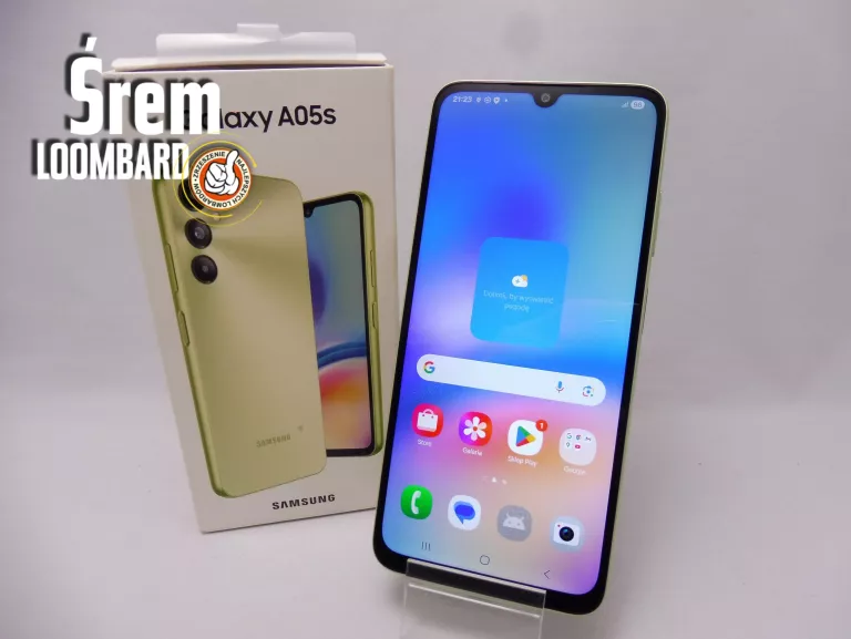 TELEFON SAMSUNG A05S 4GB/128GB, KOMPLET, GWARANCJA, BDB STAN!