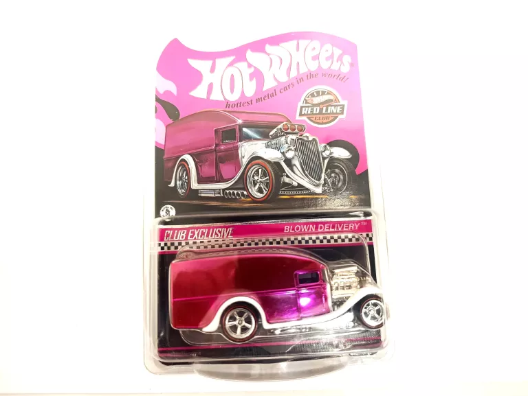 HOT WHEELS BLOWN DELIVERY PINK 2022 RLC 1:64