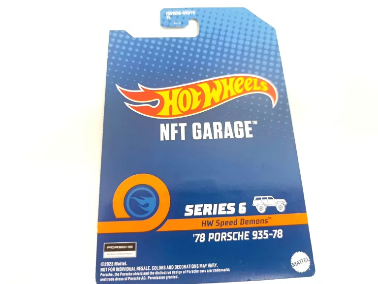2023 HOT WHEELS NFTG GARAGE SERIES 6 '78 PORSCHE 935-78