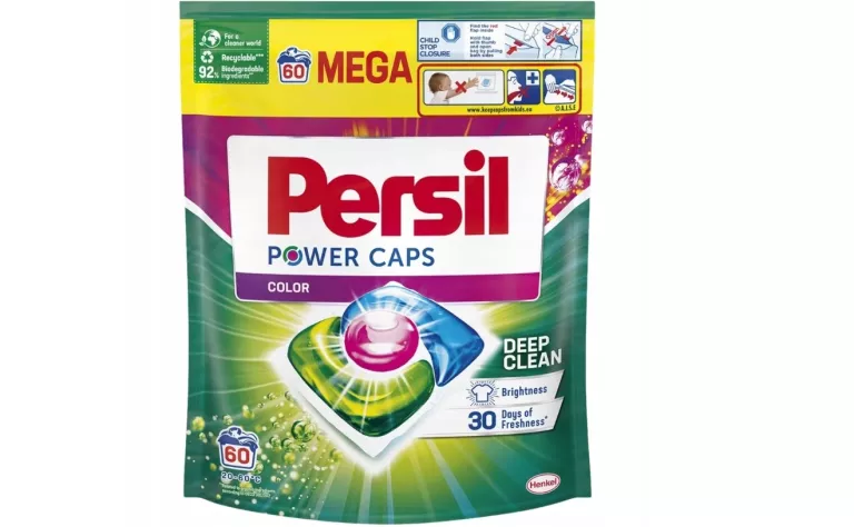 PERSIL POWER CAPS KAPSUŁKI DO PRANIA KOLORU MEGA 60 SZT