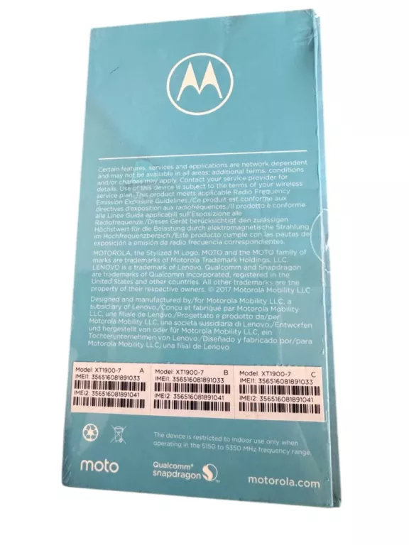 SMARTFON MOTOROLA MOTO X4 3 GB / 32 GB 4G  CZARNY