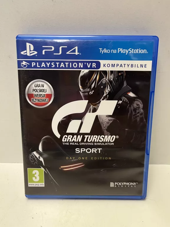 GRAN TURISMO SPORT DAY ONE EDITION PS4