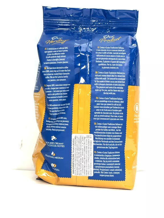 KAWA ZIARNISTA MIESZANA LAVAZZA CREMA E GUSTO TRADIZIONE 1000 G