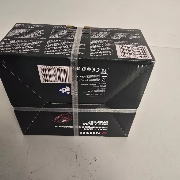 PARKSIDE AKUMULATOR 4AH + ŁADOWARKA 4,5A 120W X20V