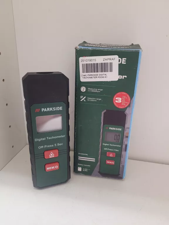 PARKSIDE DIGITAL TACHOMETER PDDM A1