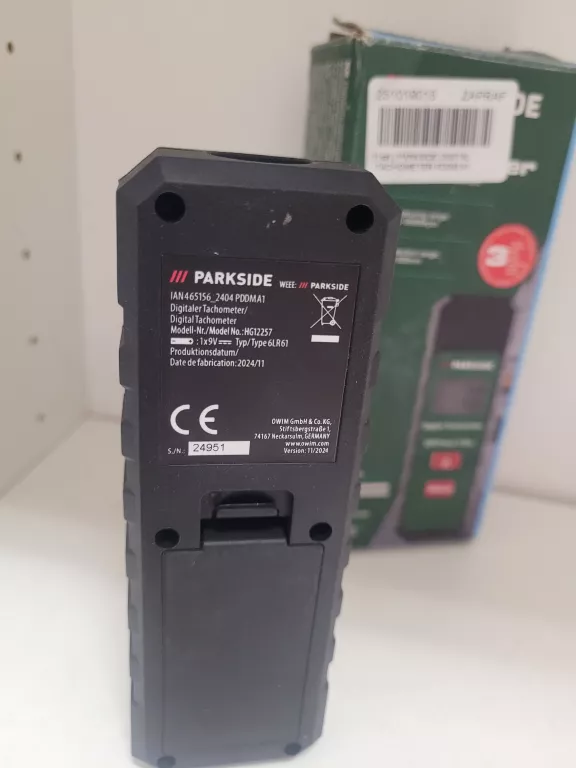 PARKSIDE DIGITAL TACHOMETER PDDM A1
