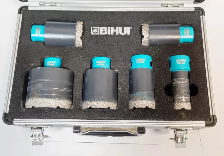 ZESTAW OTWORNIC BIHUI DIAMOND TURBO DRILL SET KOMPLET