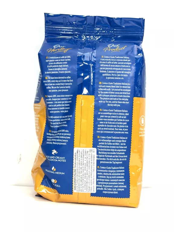 KAWA ZIARNISTA MIESZANA LAVAZZA CREMA E GUSTO TRADIZIONE 1000 G