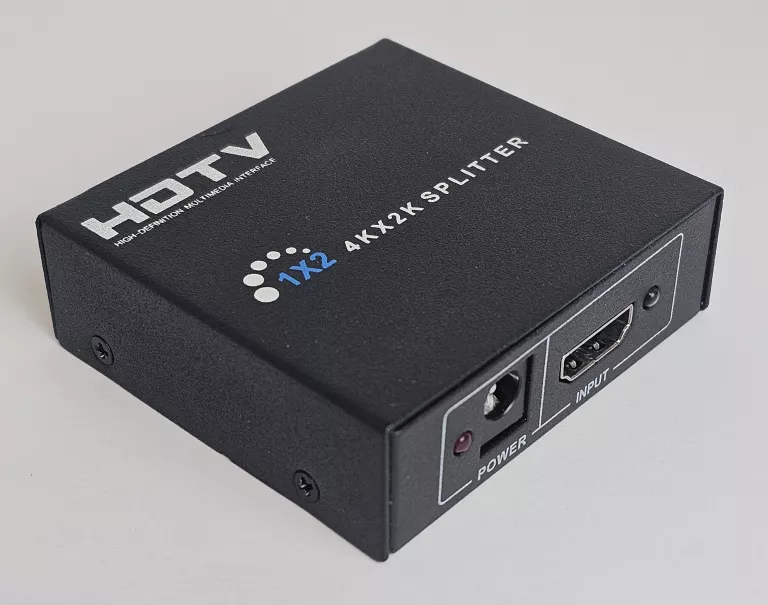 SPLITTER ROZDZIELACZ SYGNAŁU HDMI 1X2 FULL HD 4K 60HZ HD28C + HDMI 10M