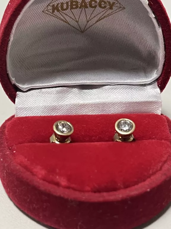 ZŁOTE KOLCZYKI 333/1.00