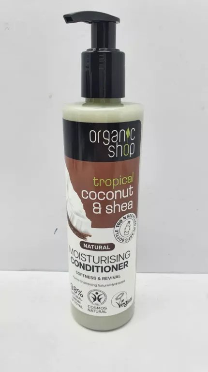 ODŻYWKA DO WŁOSÓW ORGANIC SHOP  TROPICAL COCONUT I SHEA  280 ML