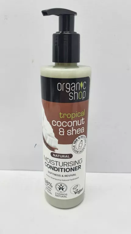 ODŻYWKA DO WŁOSÓW ORGANIC SHOP  TROPICAL COCONUT I SHEA  280 ML