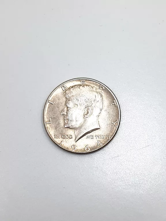 SREBRNA MONETA HALF DOLLAR 1964 KENNEDY 12,50G