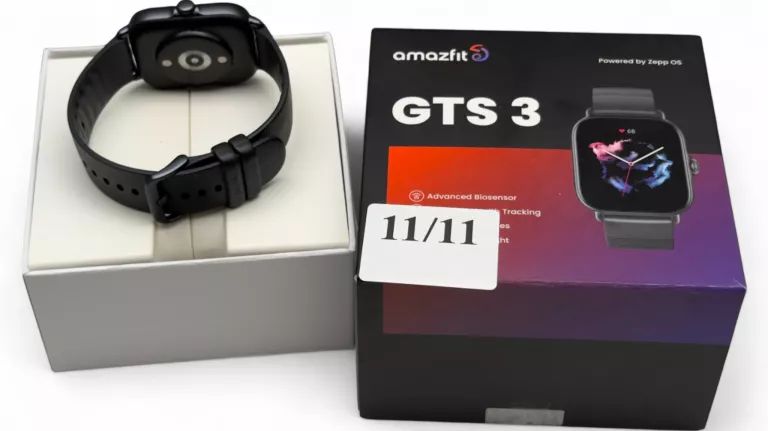 SMARTWATCH AMAZFIT GTS 3 CZARNY