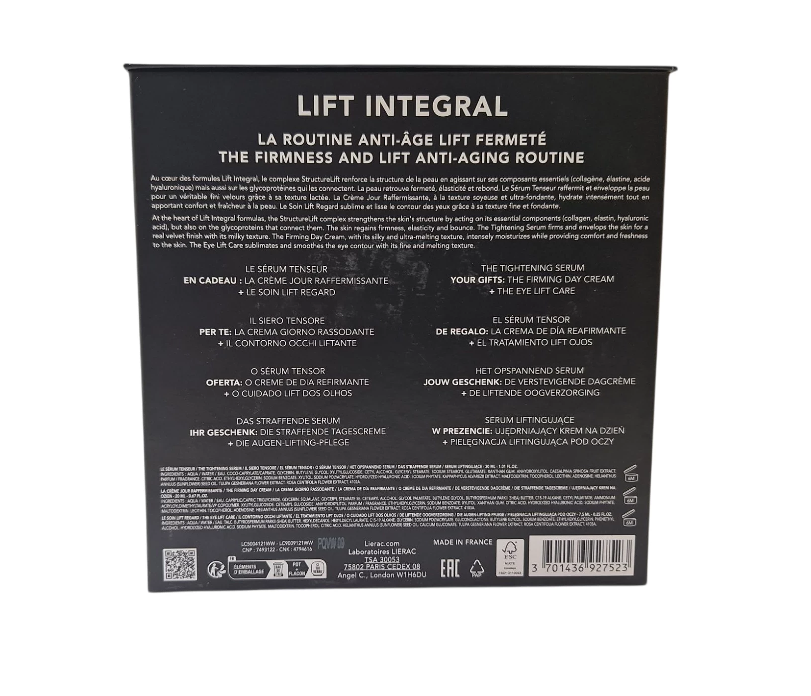 lierac-zestaw-lift-integral-serum-30-ml-krem-20-ml-krem-pod-oczy-75-m-ean-gtin-3701436927523
