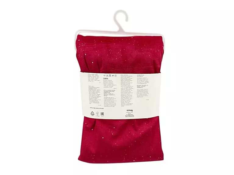 zaslona-sinsay-140x260cm-wzor-czerwony-z-brokatem-ean-gtin-5907401355669