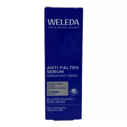 WELEDA ANTI FALTEN KONTURUJĄCE SERUM KREM DO TWARZY Z GORYCZKĄ LETNIĄ 30 M