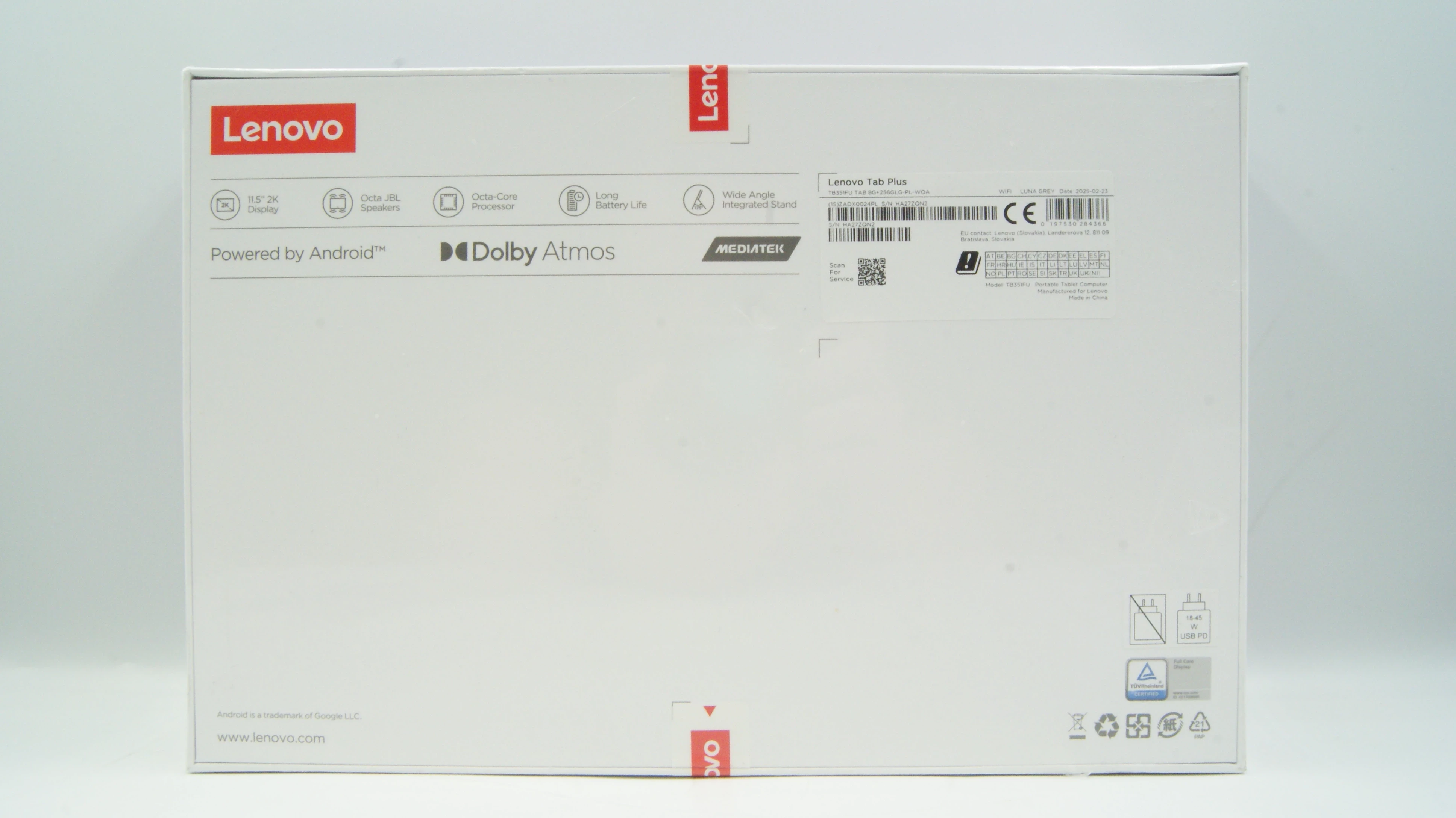 tablet-lenovo-tab-plus-tb351fu-komplet-gwarancja-8256gb-folia-nieotwarty-stan-11323-2