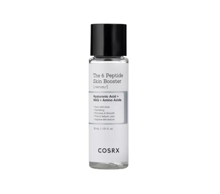 COSRX THE 6 PEPTIDE BOOSTER SERUM PEPTYDOWE UJĘDRNIAJĄCY PRZECIWSTAŻENIOWY