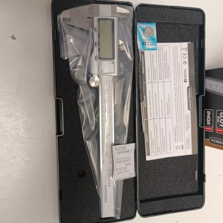SUWMIARKA ELEKTRONICZNA STAL NIERDZEWNA 150MM/0.01MM K2