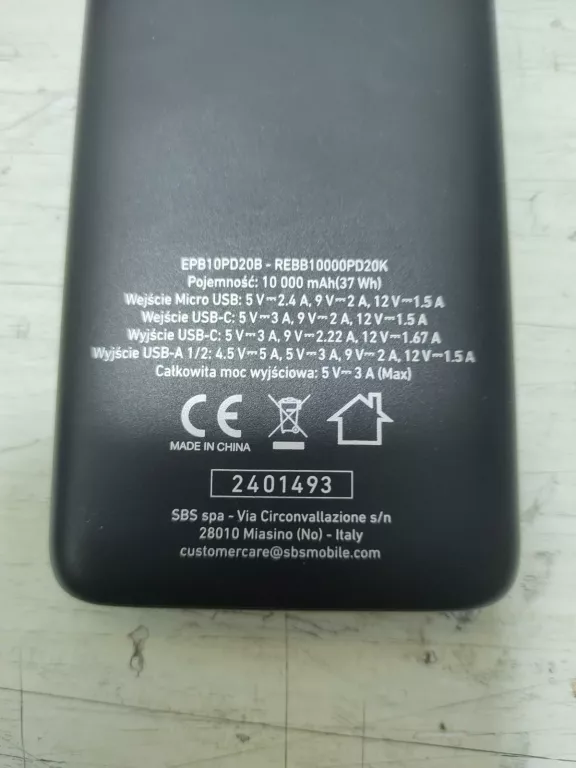 POWERBANK REINSTON + KABEL