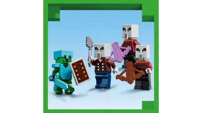 LEGO MINECRAFT 21267 PUSTYNNY PATROL ZŁOSADNIKÓW